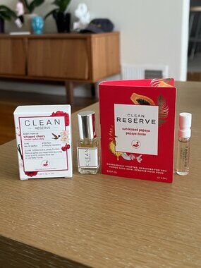 Clean Reserve Whipping Cherry 3ml & Sun-kissed Papaya 1.5ml